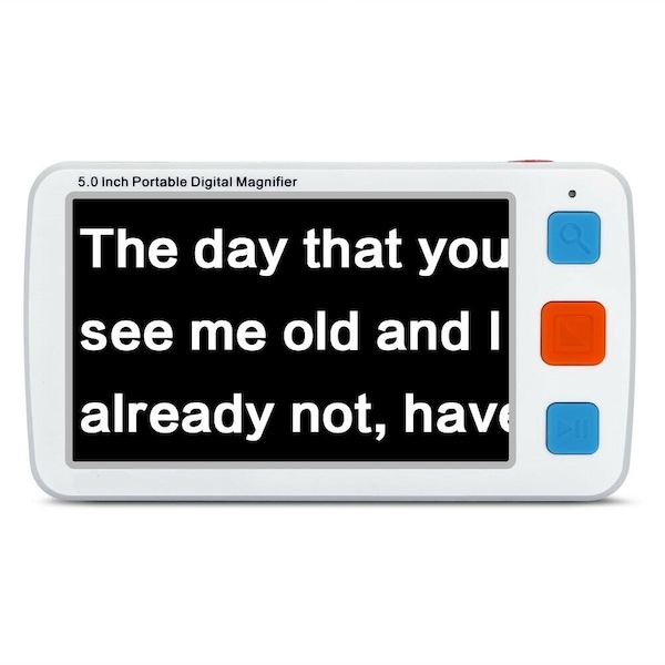 Visee Video Magnifier, 32x, 5" LCD, 17 Color Mode, Rechargeable LVM 530 - main